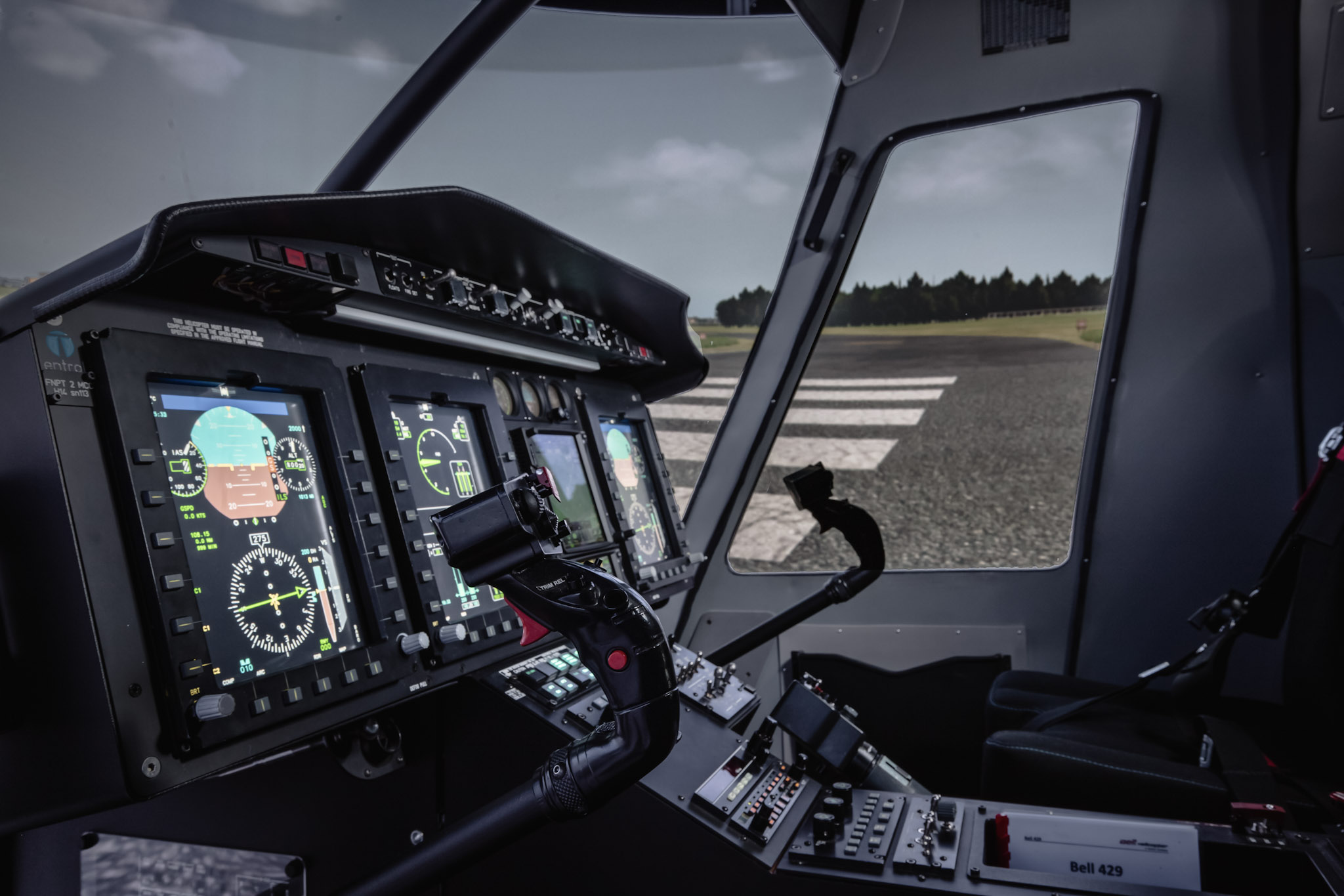 Helicopter cockpit interior, listed on PhotoPulse